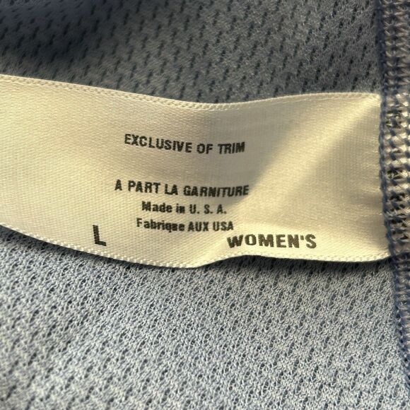 Patagonia Capilene Womens Pajama Pants Large Blue Stretch Comfort Made In USA - Picture 5 of 10